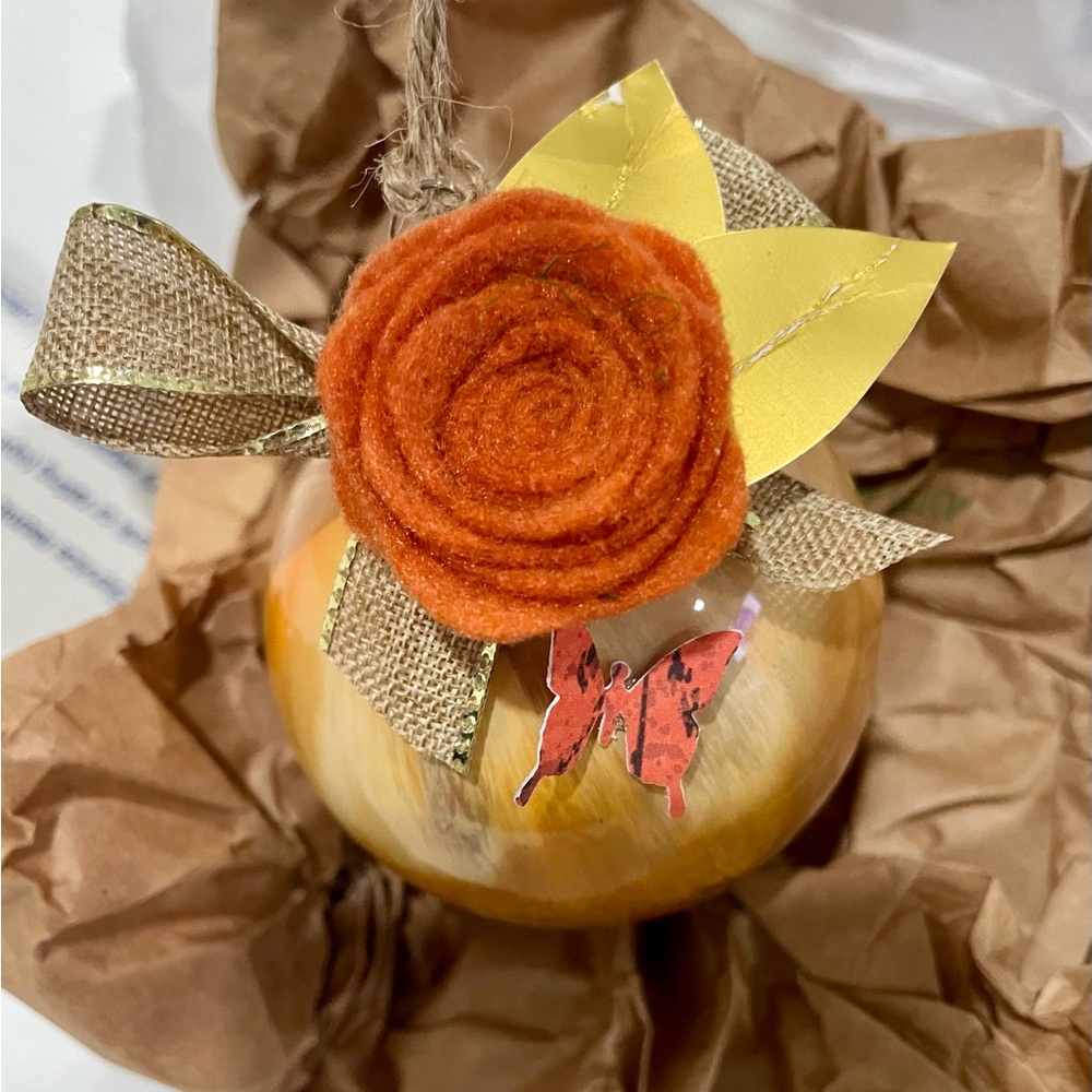 Pumpkin Spice Latte Ornament